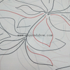 Fancy women dresses fabric polyester high quality soft moss crepe dobby georgette printed 