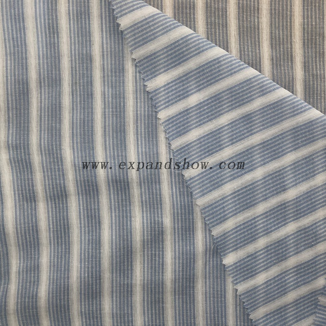 Fancy women dresses fabric cotton YD dobby fabric 
