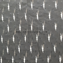Fancy women dresses fabric polyester chiffon jacquard printed 
