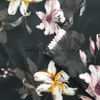 Fancy women dresses fabric polyester chiffon crinkle fabric printed