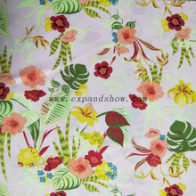 fancy women dresses fabric polyester full way stretch printed 
