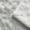fancy women dresses fabric polyester high quality bubble chiffon dyed 