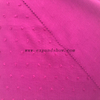 Fancy women dresses fabric rayon slub jacquard fabric dyed 
