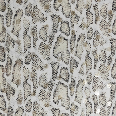 Fancy printed women dresses fabric polyester 75D chiffon foil fabric