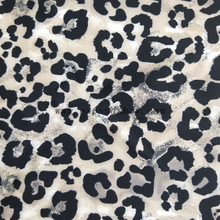 fancy women dresses fabric polyester double layer four way printed 