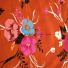 Fancy printed women dresses fabric FULI crepe fabric 