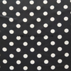 fancy women dresses fabric polyester polka printed 
