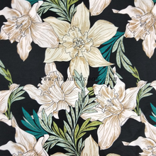 Fancy women dresses fabric polyester tissue faille spandex printed