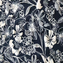Fancy women dresses fabric polyester DTY puff printed 