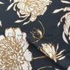 fancy women dresses fabric polyester polka printed 