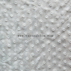 Fancy women dresses fabric polyester chiffon crinkle clip dot dyed 