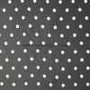 fancy women dresses fabric polyester polka printed 