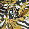 Fancy printed women dresses fabric polyester chiffon crinkle fabric 