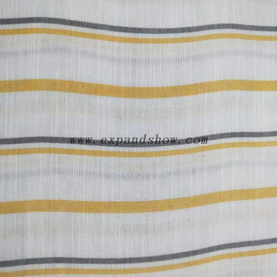 Fancy women dresses fabric tencel slub fabric printed