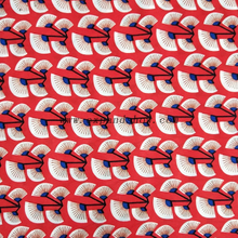 Fancy women dresses fabric polyester tissue faille spandex printed 
