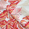 fancy women dresses fabric polyester polka printed 