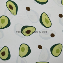 fancy women dresses fabric polyester polka printed 