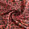 Fancy women dresses fabric polyester chiffon D&L printed fabric 