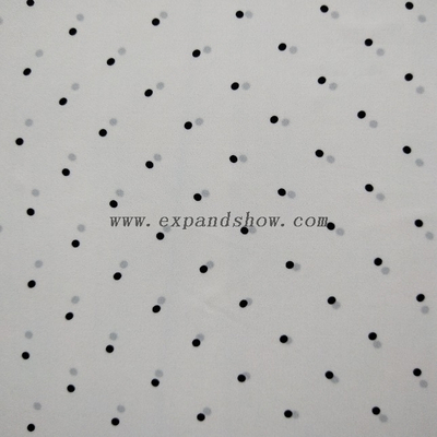 Fancy women dresses fabric polyester high quality soft moss crepe dobby georgette printed