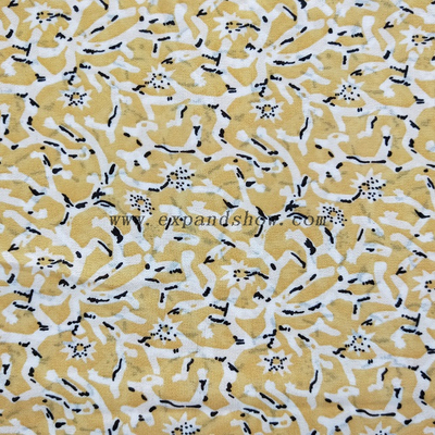 Fancy printed women dresses fabric polyester 75D chiffon fabric 