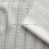 Fancy women dresses fabric polyester high quality check satin stripe dyed 
