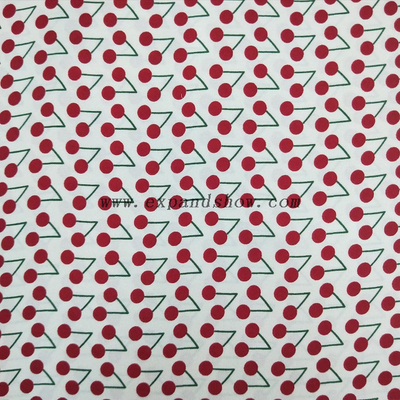 fancy women dresses fabric polyester SPH rhombus printed 