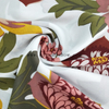 Fancy women dresses fabric polyester high quality soft moss crepe dobby georgette printed 