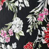 Fancy women dresses fabric polyester dty puff printed