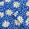 fancy women dresses fabric polyester polka printed 