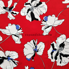 fancy women dresses fabric polyester SPH rhombus printed 