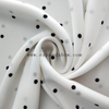 Fancy women dresses fabric polyester high quality soft moss crepe dobby georgette printed