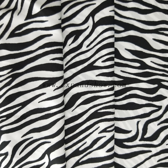 Fancy women dresses fabric polyester poly twill fabric