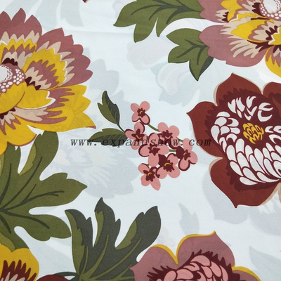 Fancy women dresses fabric polyester high quality soft moss crepe dobby georgette printed 