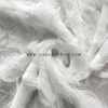 Fancy women dresses fabric polyester chiffon manual jacquard fabric